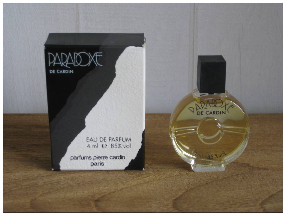 MINIATURE DE PARFUM PARADOXE DE PIERRE CARDIN EAU DE PARFUM 4ML. - Miniatures Femmes (avec Boite)