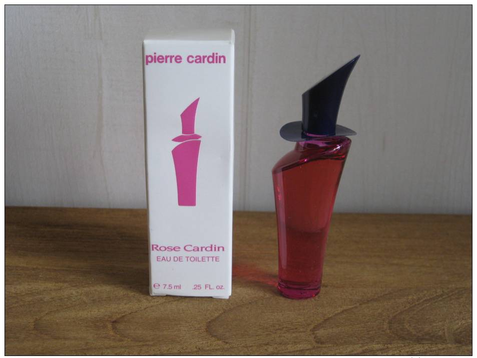 MINIATURE DE PARFUM ROSE CARDIN DE PIERRE CARDIN EAU DE TOILETTE 7,5ML. - Miniatures Femmes (avec Boite)