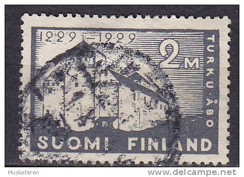 Finland 1929 Mi. 142 W     1½ M Stadt Turku (Åbo) Schloss Burg Castle Chateaux - Oblitérés