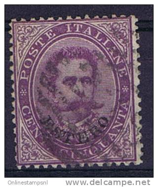 Italy: Uffici Postali All&acute;Estero - Levante - 1881 Sas 16 - Emissioni Generali