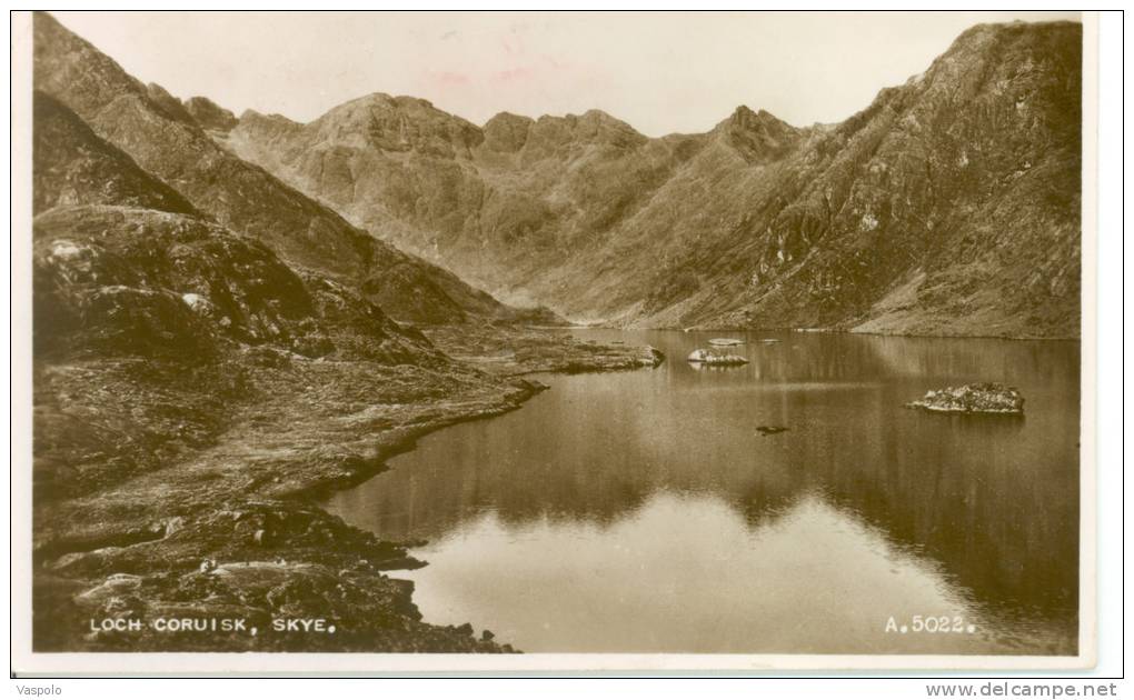 UNITED KINGDOM-SCOTLAND,LOCH CORUISK,SKYE -CIRCULATED-1951 - Inverness-shire