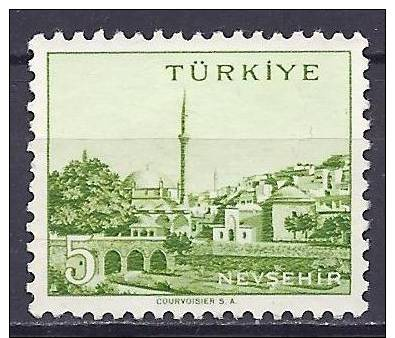 Turquie 1960 - Chef-lieu : Nevsehir ( Chief Town ) - Unused Stamps