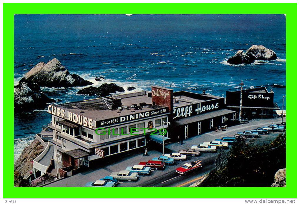 SAN FRANCISCO, CA - CLIFF HOUSE AND SEAL ROCKS -  H.S. CROCKER CO INC - - San Francisco