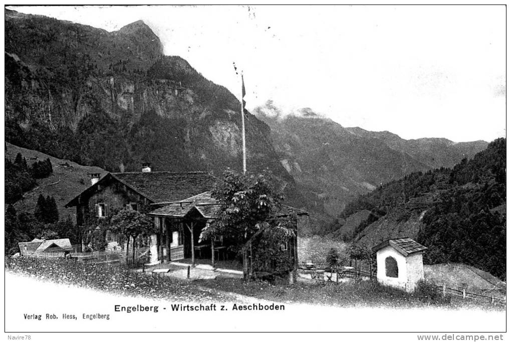 ENGELBERG WIRTSCHAFT Z. AESCHBODEN - Engelberg