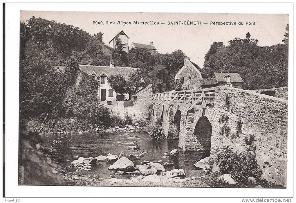 2949 - Les Alpes Mancelles - SAINT-CENERI - Perpective Du Pont - Sonstige & Ohne Zuordnung