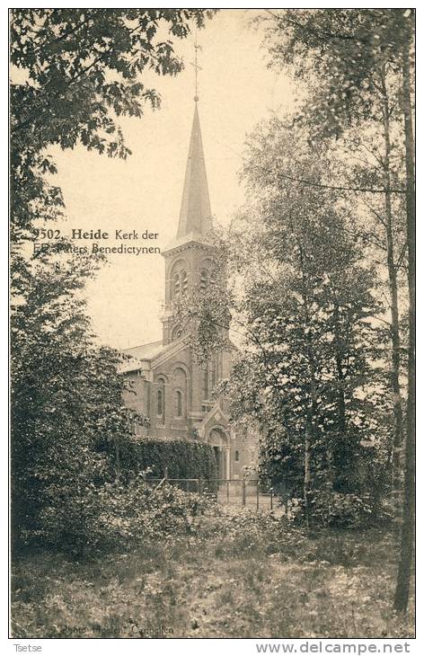 Heide - Kerk Der E.P. Paters Benedictynen - 1928 ( Verso Zien ) - Kalmthout