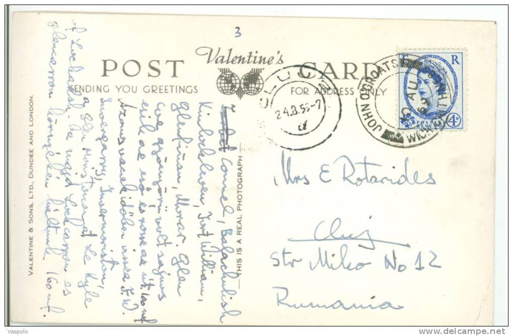 UNITED KINGDOM-SCOTLAND,GLEN NEVIS-CIRCULATED-1959 - Inverness-shire