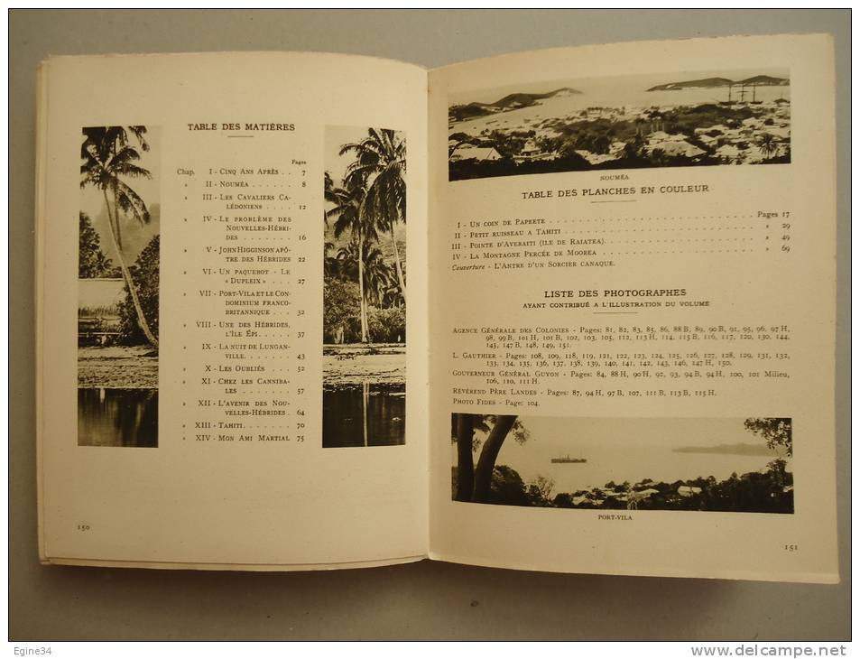 Les Grandes Escales - Pierre BENOIT -  OCEANIE FRANCAISE - Ill. Ph.Tassier - Calédonie Nouvelles-Hébrides Tahiti - Outre-Mer