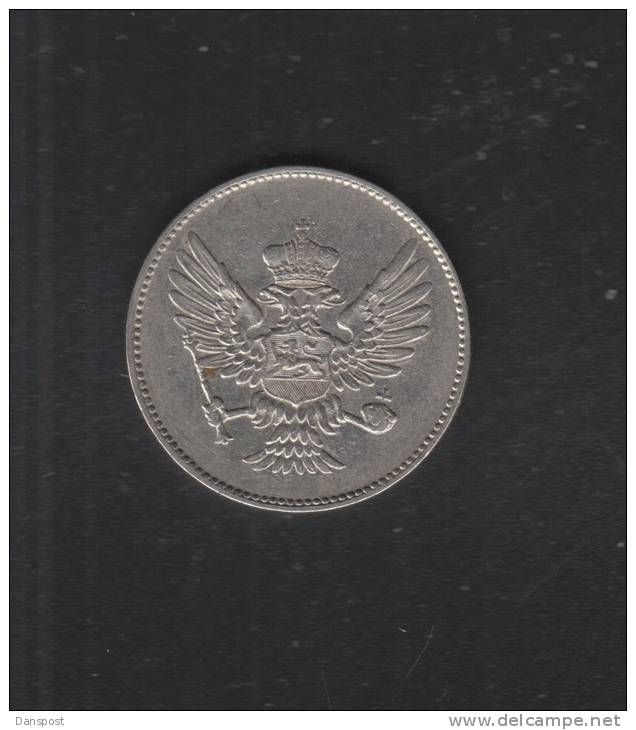 Montenegro 20 Para 1906 - Yugoslavia