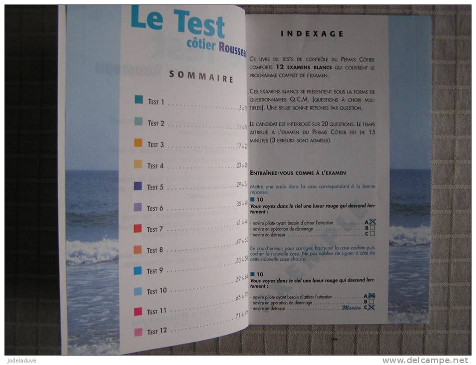 LE TEST COTIER ROUSSEAU 240 Questions - Bateau