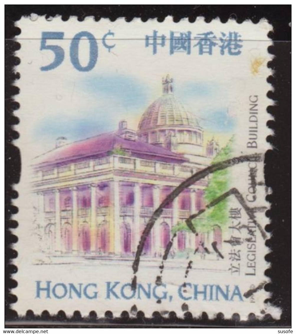 Hong Kong China 1999 Scott 861 Sello º Vistas Turismo Legislative Council Building Michel 899A Yvert 910 Stamps Timbre - Usati