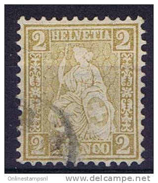 Switserland Mi 36, 1881 Used - Used Stamps