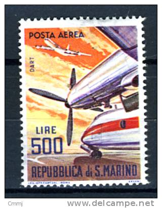 1964 - SAINT-MARIN - SAN MARINO - Sass. A149 - LH - Luftpost