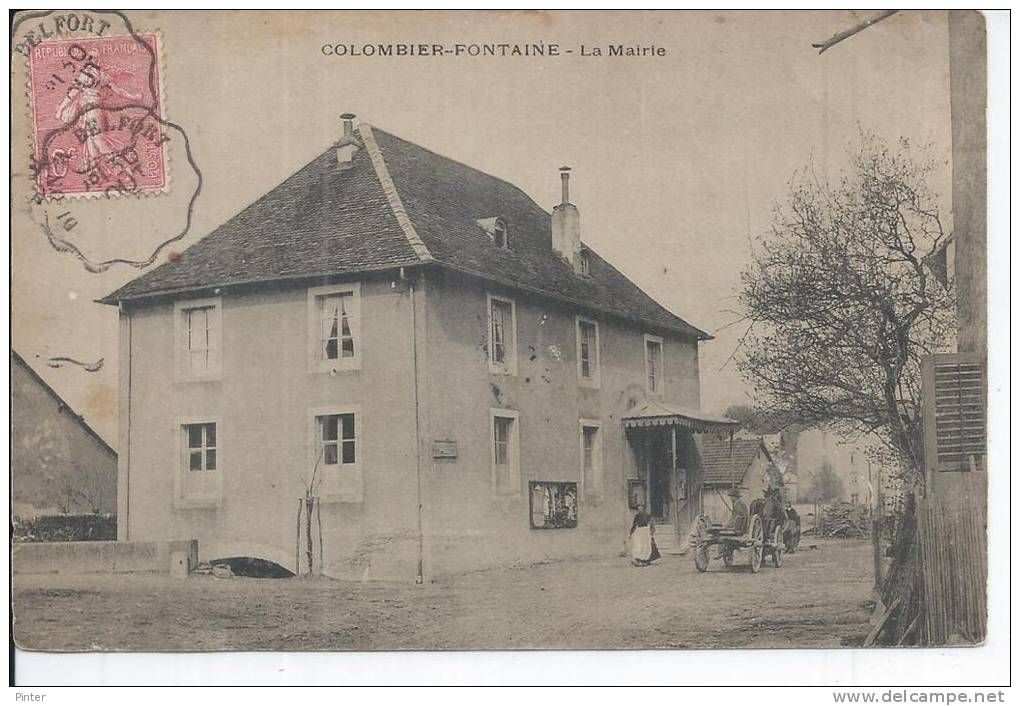 COLOMBIER FONTAINE - La Mairie - Autres & Non Classés