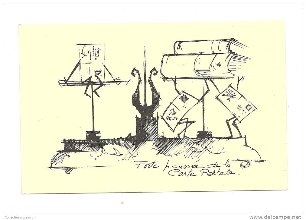Cp, Illustrateurs, Forte Poussée De La C.P. De Collection - Tirage : 500 Exemplaires - Avant 1900