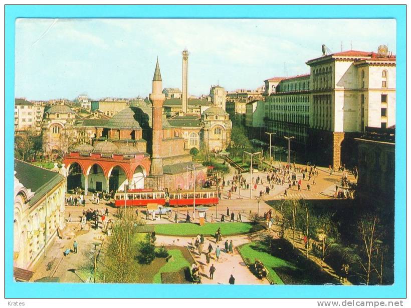 Postcard - Tramways, Sofia    (V 10384) - Strassenbahnen