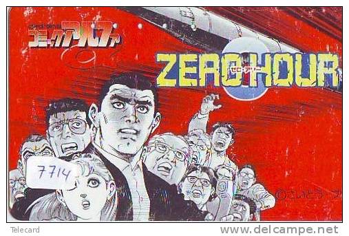 MANGA Télécarte Japon * ZERO HOUR  *  ANIMATE * Animé (7714) PHONECARD JAPAN *  KINO * MOVIE * CINEMA * FILM * - Kino