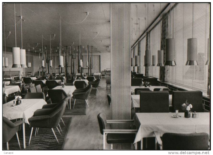 AK Oberwiesenthal, Cafe-Restaurant Fichtelberghaus, 1968 - Oberwiesenthal