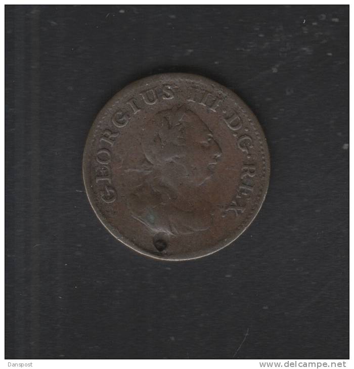 Ireland Farthing 1806 With Faults - Irland