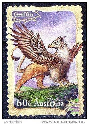 Australia 2011 Mythical Creatures 60c Griffin Self-adhesive Used - - Used Stamps