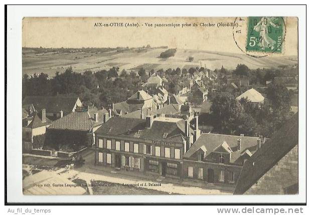 AIX-EN-OTHE , VUE PANORAMIQUE PRISE DU CLOCHER - Autres & Non Classés