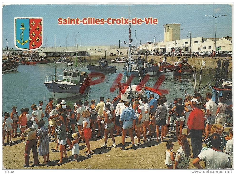 Saint-Gilles-Croix-de-Vie - Le Port, Ref 1203-898/9 - Saint Gilles Croix De Vie