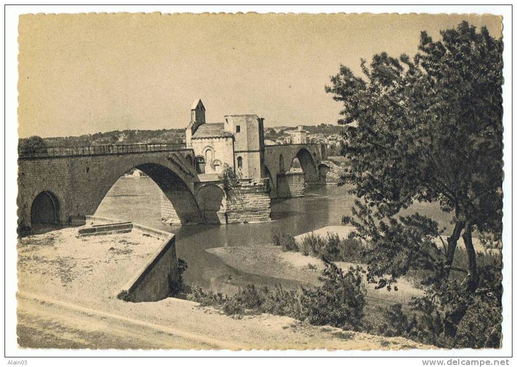 AVIGNON - Le Pont Saint-Benézet - Edition Et Photo Atzinger - Avignon (Palais & Pont)
