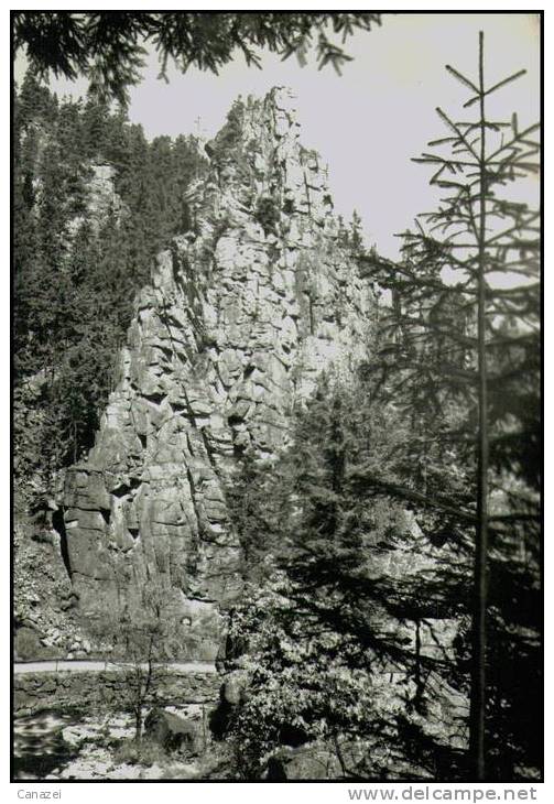 AK Pobershau, Nonnenfelsen, Tal Der Pockau, Gel 1965 - Marienberg