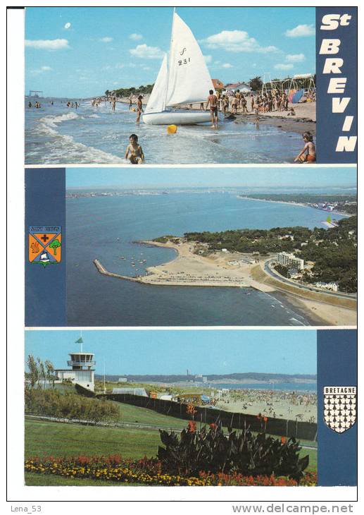 747   -   SAINT-BREVIN   -   Plage Des Pins - Le Port De Plaisance - Plage De L´Océan - Saint-Brevin-les-Pins