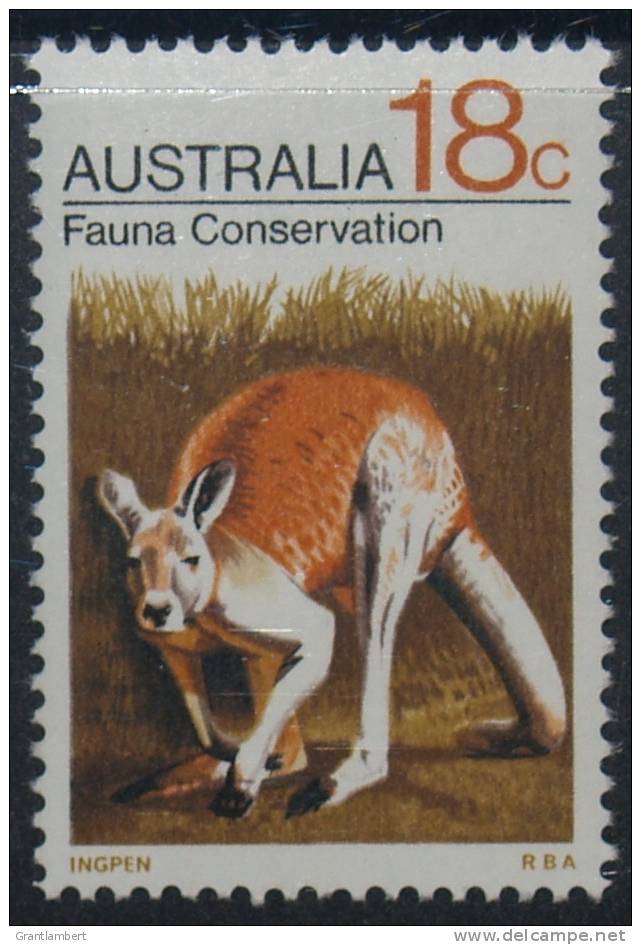 Australia 1971 Animals 18c Fauna Conservation Red Kangaroo MNH - Mint Stamps