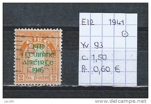 Eire 1941 - Yv. 93 Gest./obl./used - Oblitérés