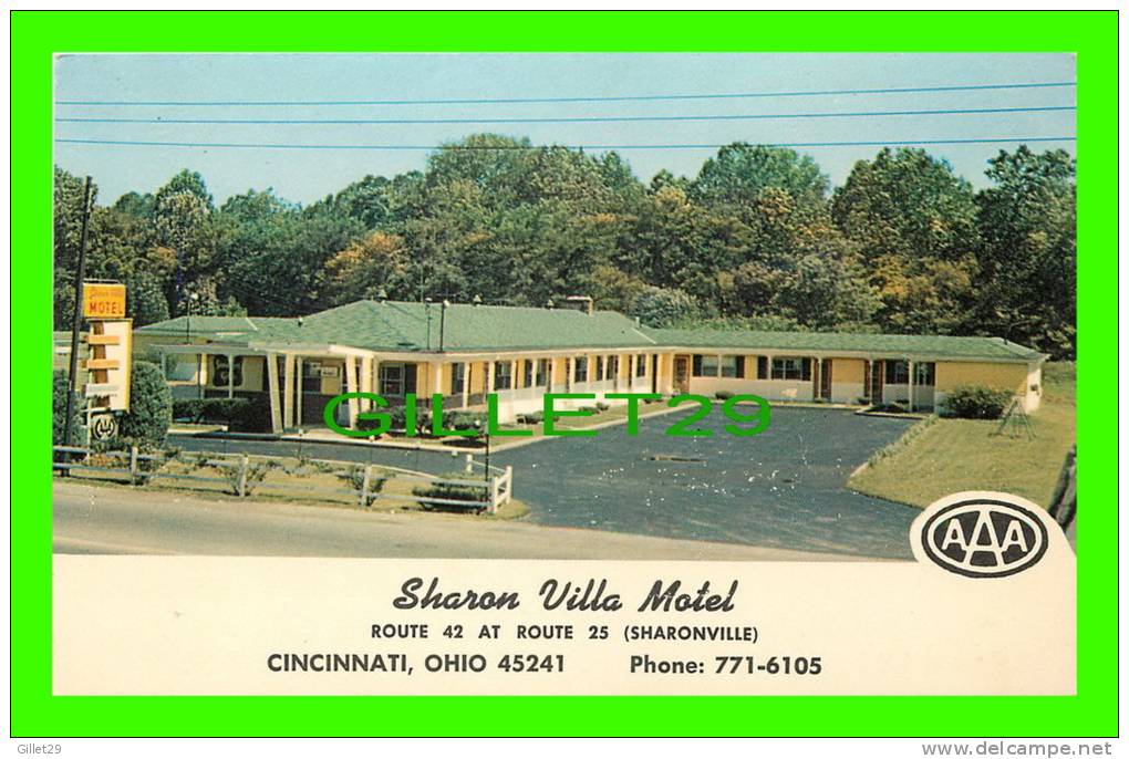 SHARONVILLE, OH - SHARON VILLA MOTEL - - Cincinnati