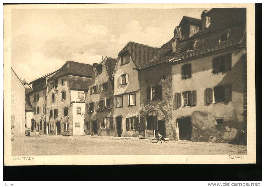 Haut Rhin Roufach Rufach Revue Alsacienne 1921 - Rouffach