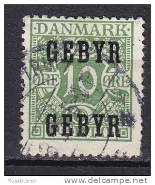 Denmark 1930 Mi. 14     10 Ø Verrechnungsmarke Gebyr Portomarke Overprinted GEBYR - Postage Due