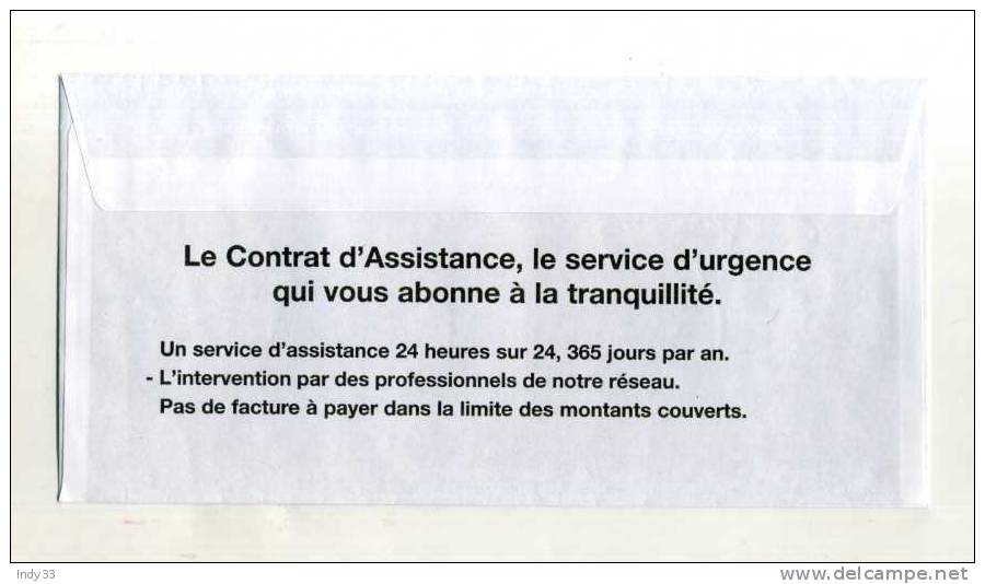 - FRANCE  . ENVELOPPE T ECOPLI . - Cartes/Enveloppes Réponse T