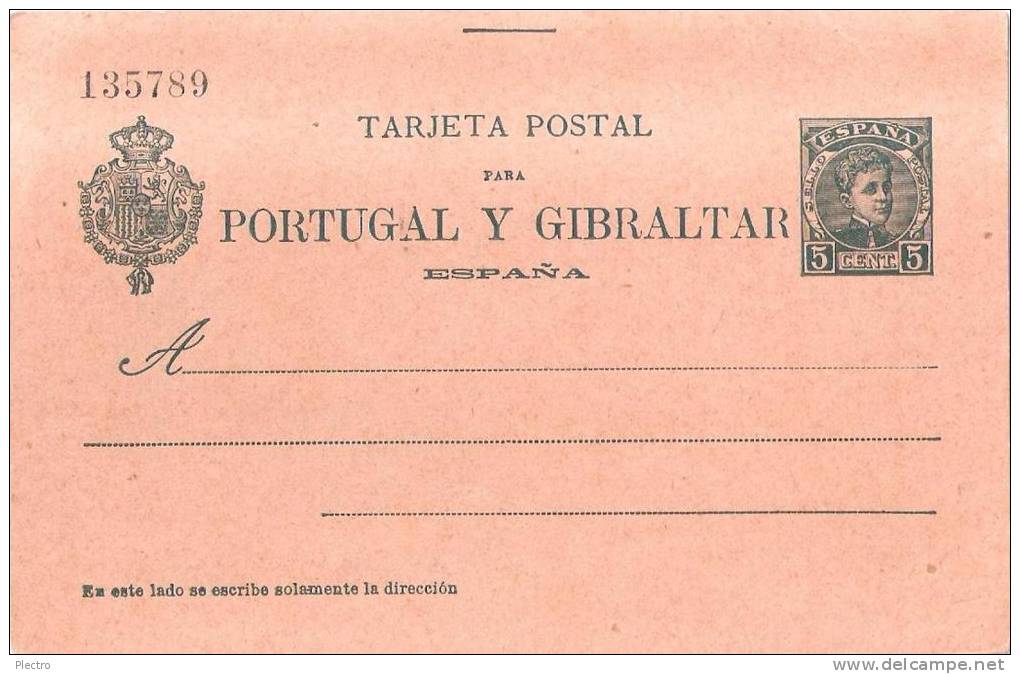 Tarjeta Entero Postal De Alfonso XIII, Cadete, Año 1903, NUEVO SIN CIRCULAR - VARIEDAD - 1850-1931