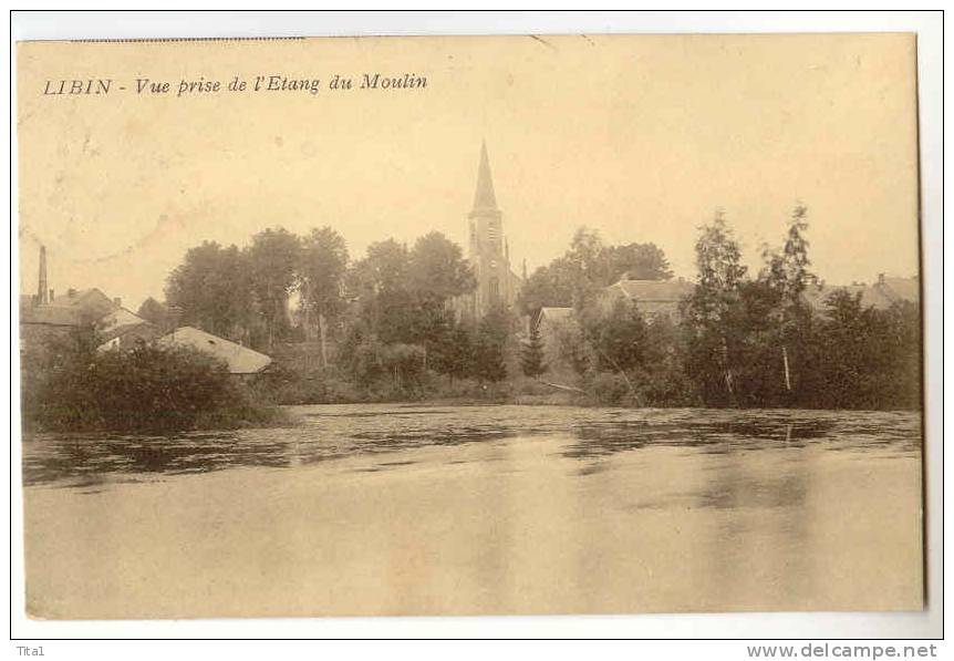 D6581 - Libin - Vue Prise De L' Etang Du Moulin - Libin