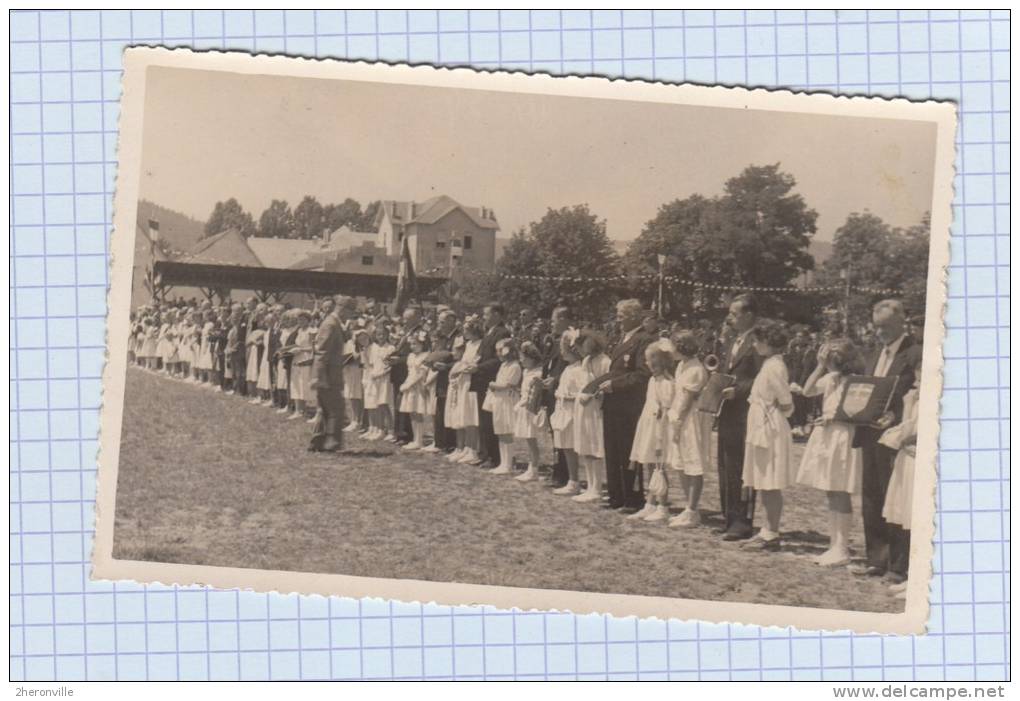 CPA Photo - ROTHAU - Fête Du Village - Officier Militaire - Pétain ? - Rothau