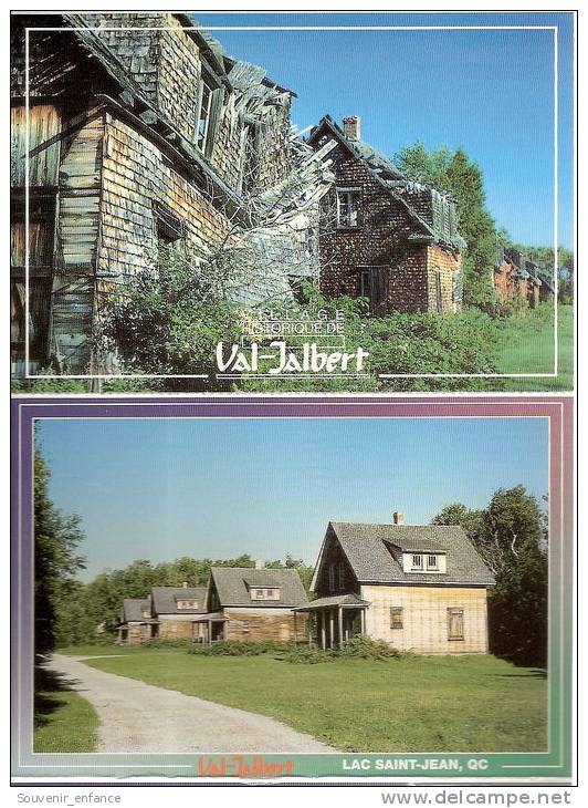 Carnet 9 CP Val Jalbert  Lac Saint Jean Saguenay Quebec Canada Village Historique - Saguenay