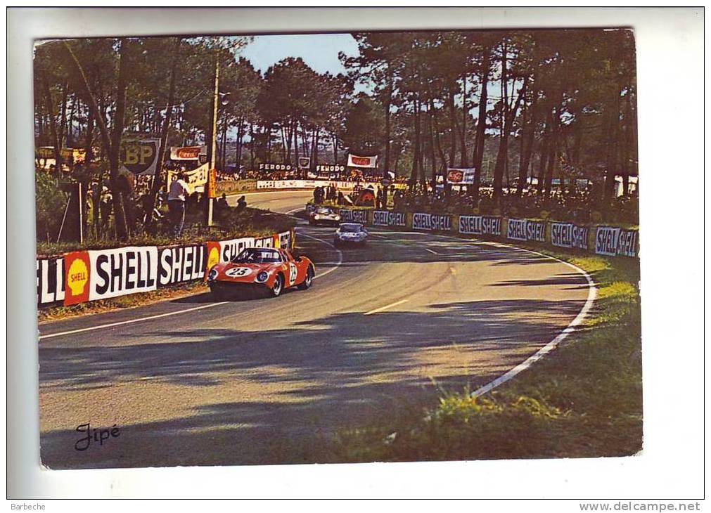 LE MANS 72 .- Circuit Des 24 Heures Du Mans .- Dans Les S Du Tertre Rouge - Other & Unclassified