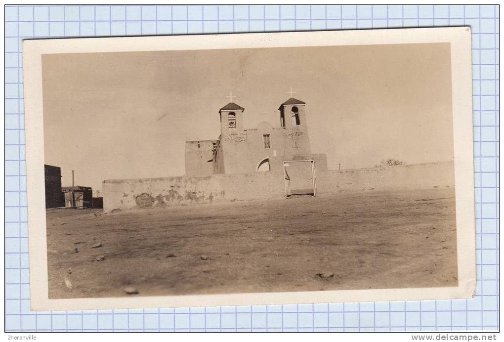 CPA Photo - TAOS - Mission - Church - Sonstige & Ohne Zuordnung