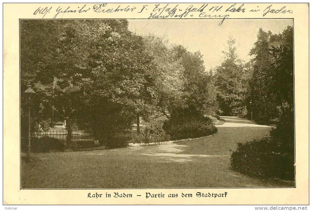 Germany Lahr In Baden Partie Aus Dem Stadtpark - Lahr