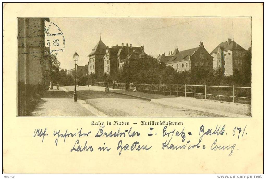 Germany Lahr In Baden AtilleriefafernenPartie Aus Dem Stadtpark - Lahr