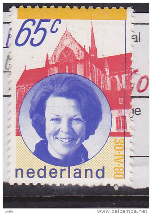 PAYS BAS N°1145 65C ORANGE BLEU ROUGE ET CRÈME INTRONISATION DE S.M. LA REINE BEATRIX - Unused Stamps