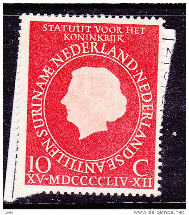 PAYS BAS N°632 10c ROUGE RATIFICATION DU STATUT  DU ROYAUME** - Unused Stamps