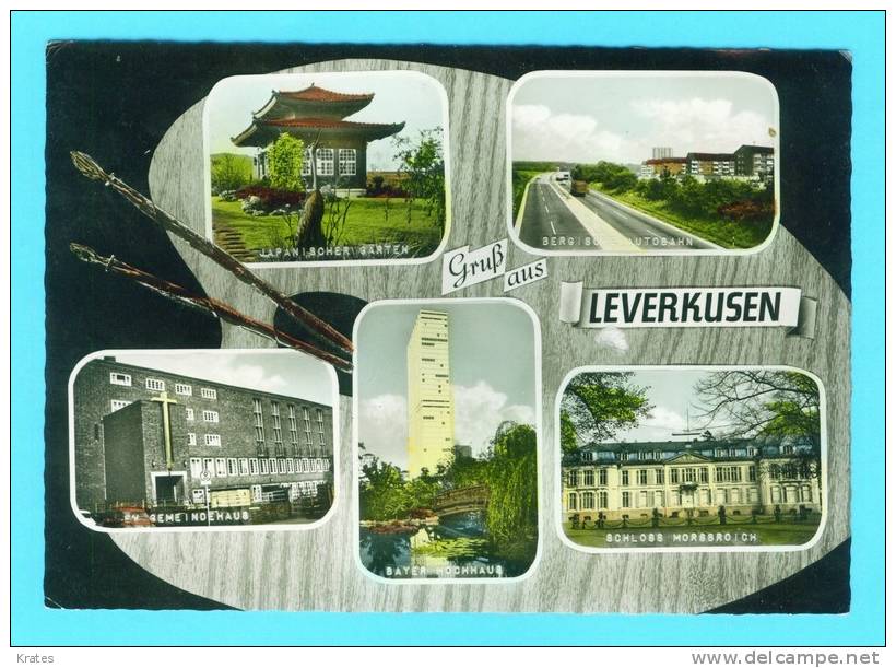 Postcard - Leverkusen     (V 10542) - Leverkusen