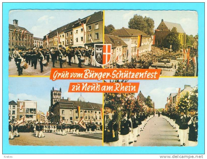 Postcard - Burger-Schutzenfest     (V 10548) - Neuss