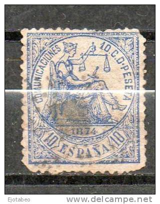 1  ESPAÑA 1874 Comunicaciones - Used Stamps