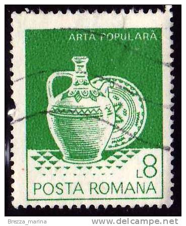 ROMANIA - ROMANA - USATO - 1982 - Artigianato Regionale - 8 - Gebraucht