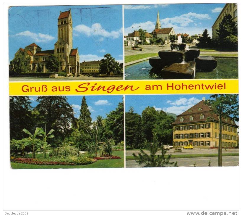 ZS26373 Singen Am Hohentwiel Multiviews Used Perfect Shape Back Scan At Request - Singen A. Hohentwiel